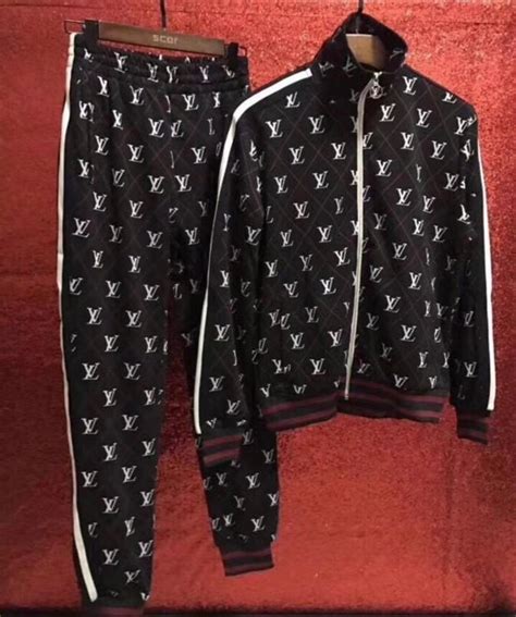 fake louis vuitton tracksuit|Louis Vuitton tracksuit price.